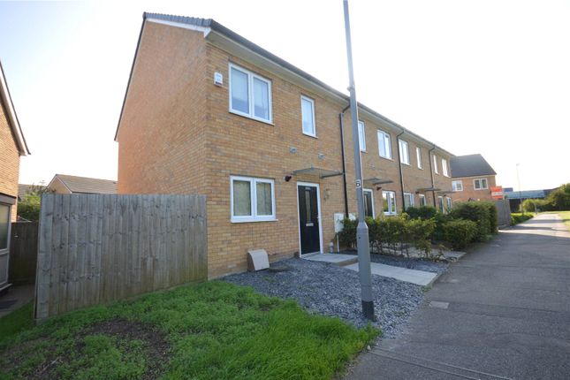 Thumbnail End terrace house for sale in Butely Road, Luton, Beds