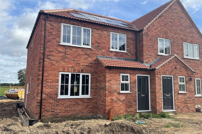 Thumbnail Semi-detached house for sale in Old Boston Road, Coningsby, Lincolnshire