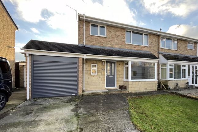 Thumbnail Semi-detached house for sale in Calder Close, Swindon