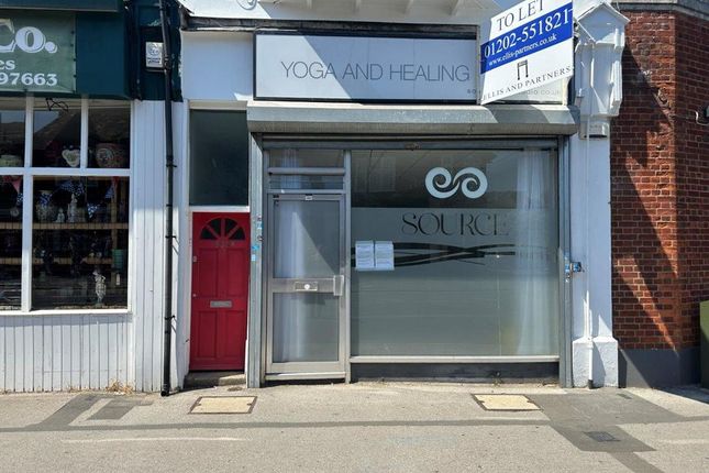 Retail premises to let in 934 Christchurch Road, Boscombe, Bournemouth, Dorset
