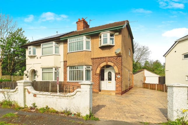Thumbnail Semi-detached house for sale in Thorburn Road, New Ferry, Wirral