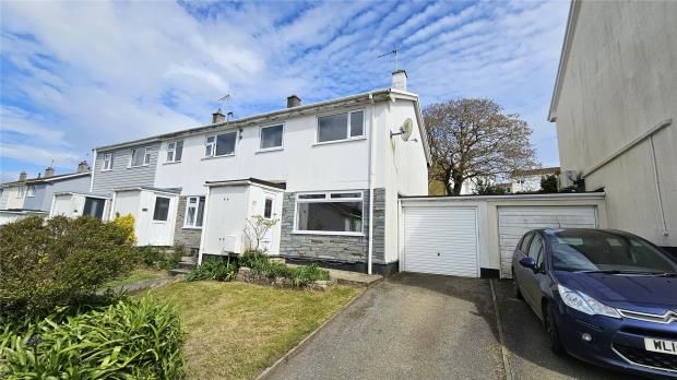 End terrace house for sale in Trenance Close, Helston, Cornwall
