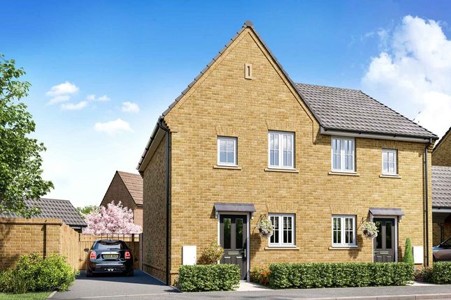 Thumbnail Semi-detached house for sale in "The Canford - Plot 247" at Quince Way, Ely