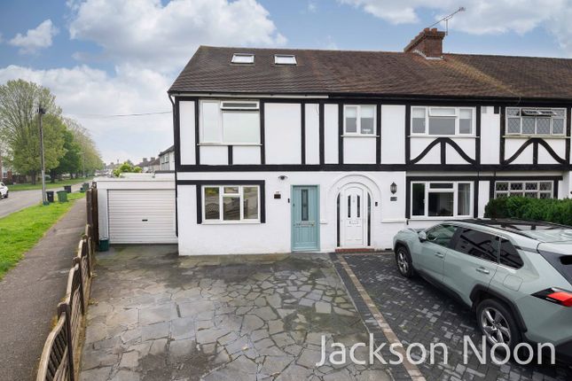 Thumbnail End terrace house for sale in Elm Way, Ewell