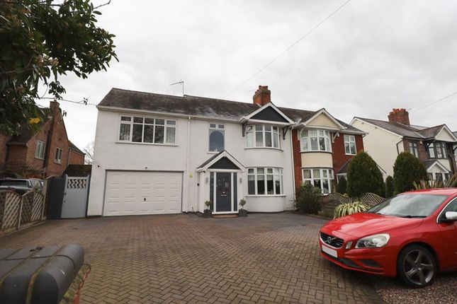 Thumbnail Semi-detached house for sale in Sapcote Road, Burbage, Leicestershire