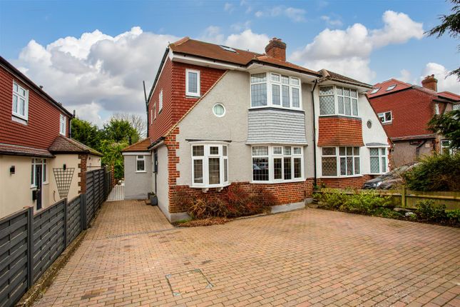 Thumbnail Semi-detached house for sale in Greenhayes Avenue, Banstead