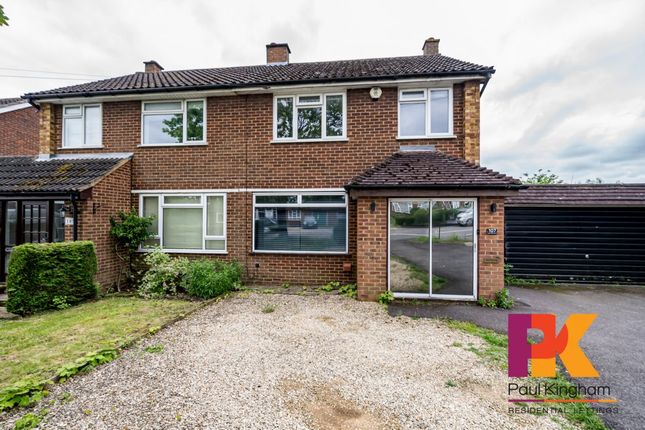 Thumbnail Semi-detached house to rent in Hughenden Avenue, High Wycombe