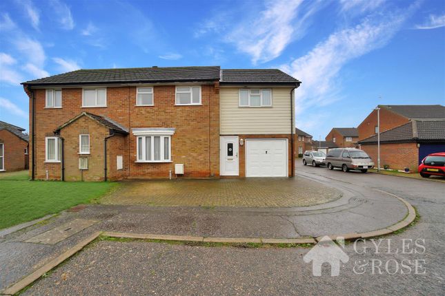 Semi-detached house for sale in Ploughmans Headland, Stanway, Colchester