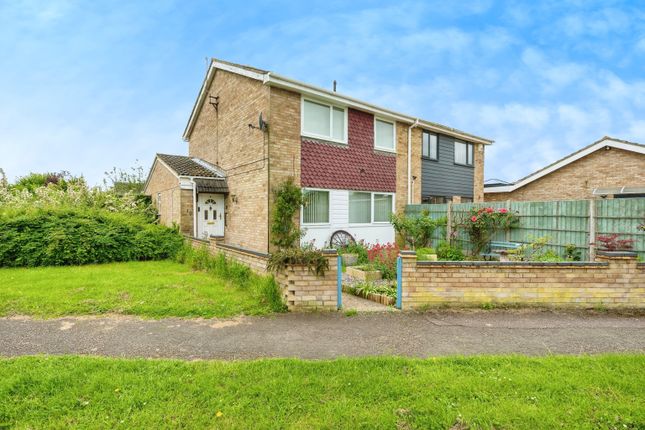 Thumbnail Semi-detached house for sale in Belvoir Walk, Bedford, Bedfordshire