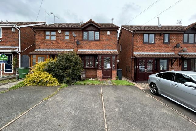 Thumbnail Semi-detached house for sale in Round Street, Dudley