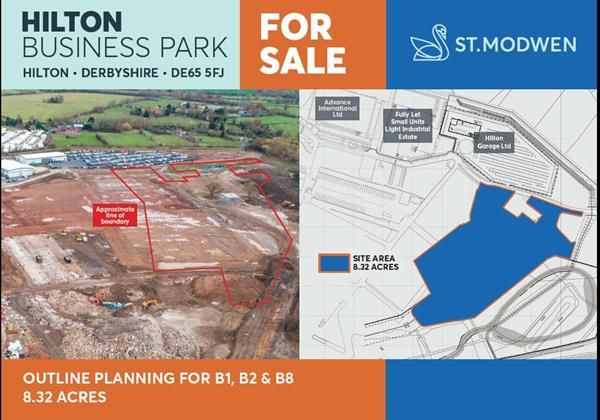 Land for sale in Hilton Business Park, Hilton, Derbyshire