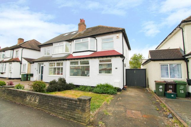 Thumbnail Semi-detached house for sale in Leechcroft Road, Wallington