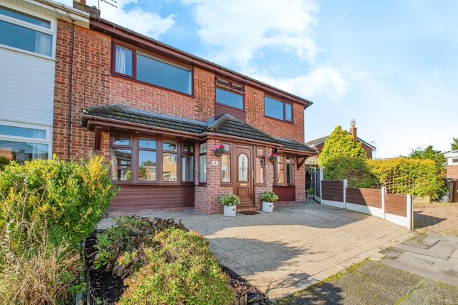 Thumbnail Semi-detached house for sale in Moss Close, Radcliffe, Manchester, Greater Manchester