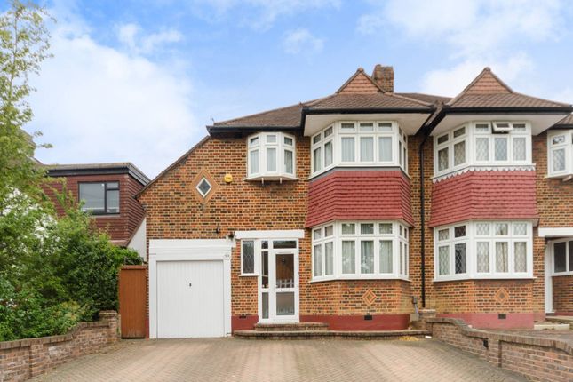 Thumbnail Semi-detached house to rent in Stoneleigh Park Road, Stoneleigh, Epsom