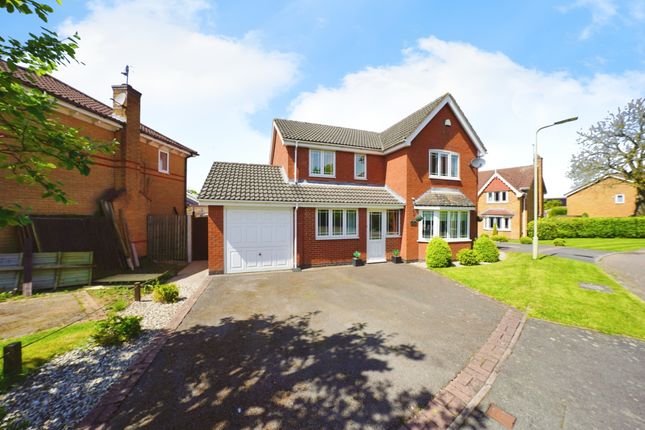Detached house for sale in Barn Way, Markfield, Leicester, Leicestershire