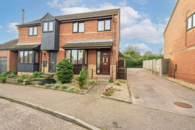 Semi-detached house for sale in Fletcher Way, Acle