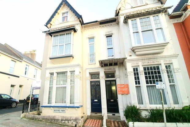 Thumbnail Flat to rent in 23 Bedford Park, Plymouth