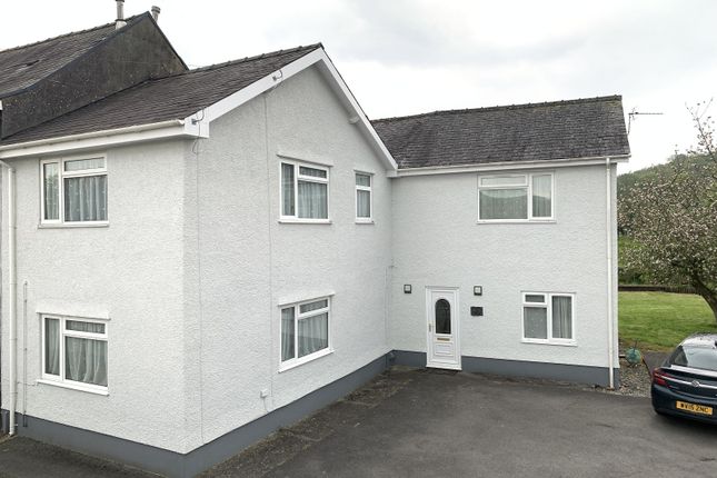 End terrace house for sale in High Street, Llandovery, Carmarthenshire.