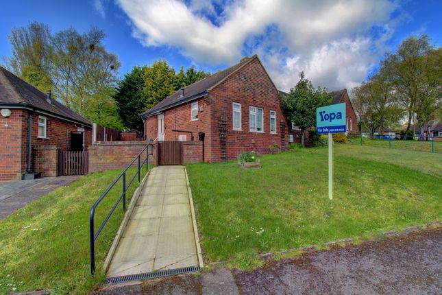 Thumbnail Semi-detached bungalow for sale in Gray Road, Hednesford, Cannock