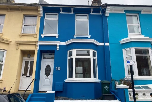 Thumbnail Terraced house to rent in Hastings Road, Brighton