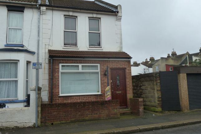 Thumbnail End terrace house to rent in May Road, Gillingham