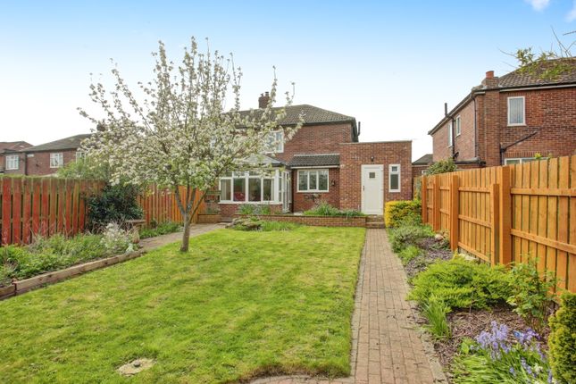 Semi-detached house for sale in Beverley Close, Gosforth, Newcastle Upon Tyne