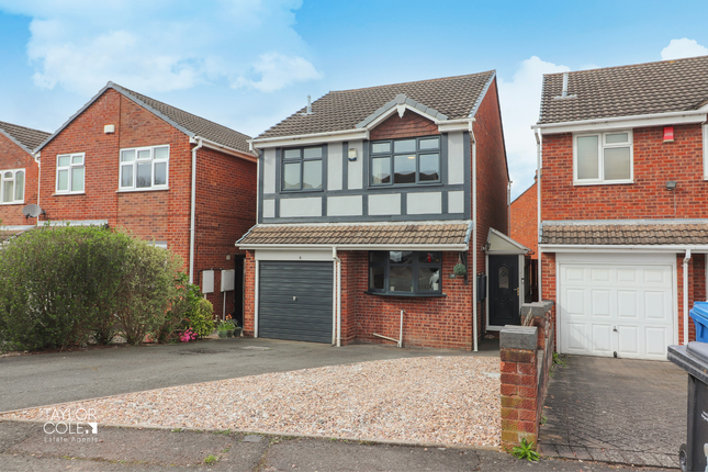 Thumbnail Detached house for sale in Hadrians Close, Two Gates, Tamworth