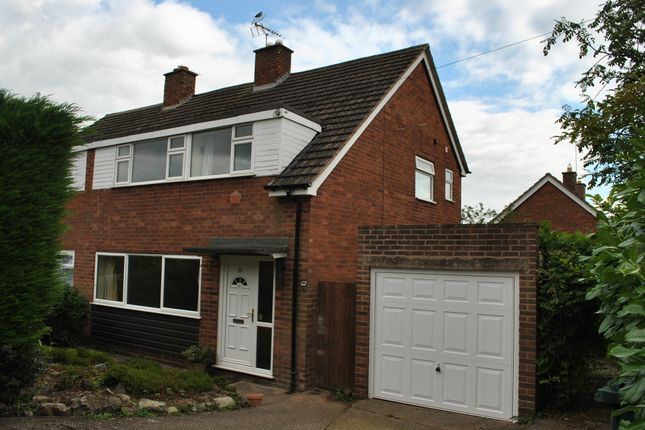 Thumbnail Semi-detached house to rent in Mercer Close, Malpas, Cheshire