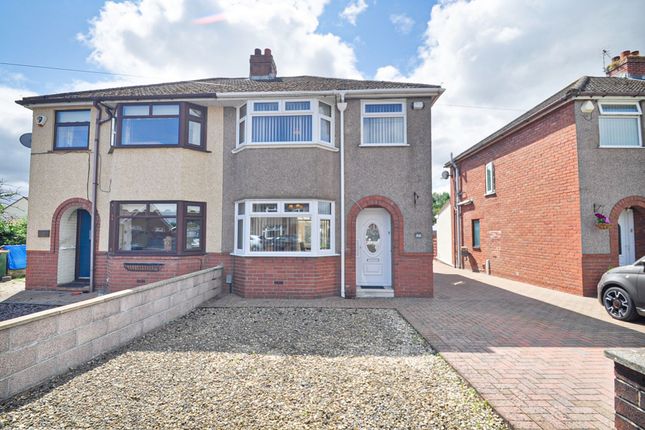 Thumbnail Semi-detached house for sale in Dorset Crescent, Newport