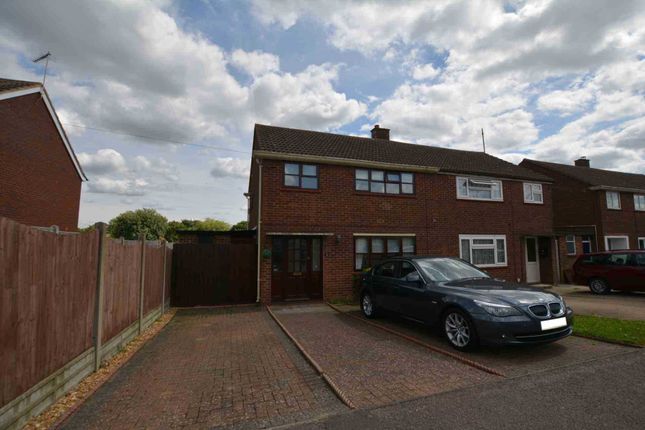 Thumbnail Semi-detached house to rent in Avon Grove, Bletchley