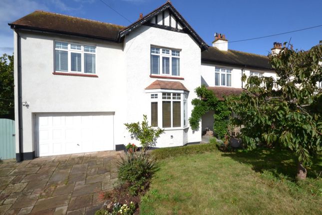 Semi-detached house for sale in East Budleigh Road, Budleigh Salterton, Devon EX9