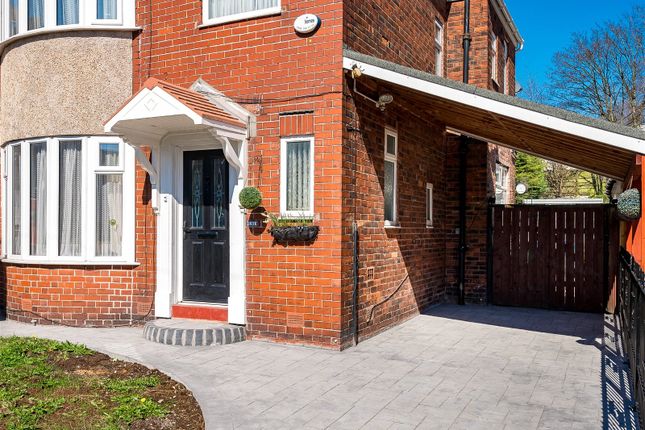 Thumbnail Semi-detached house for sale in Woodlands Road, Manchester