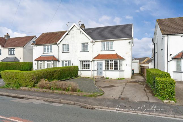 Semi-detached house for sale in Marshfield Road, Castleton, Cardiff