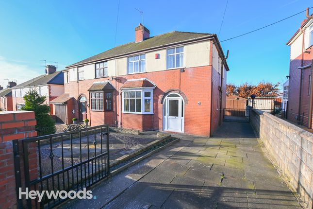 Thumbnail Semi-detached house for sale in Clare Avenue, Porthill, Newcastle-Under-Lyme