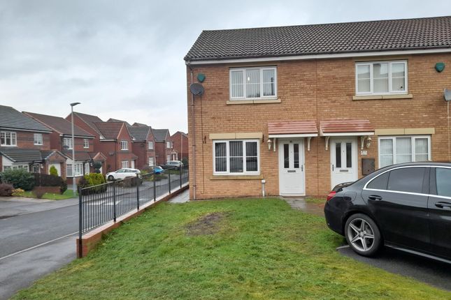 Thumbnail End terrace house to rent in Fellway, Pelton, Chester-Le-Street