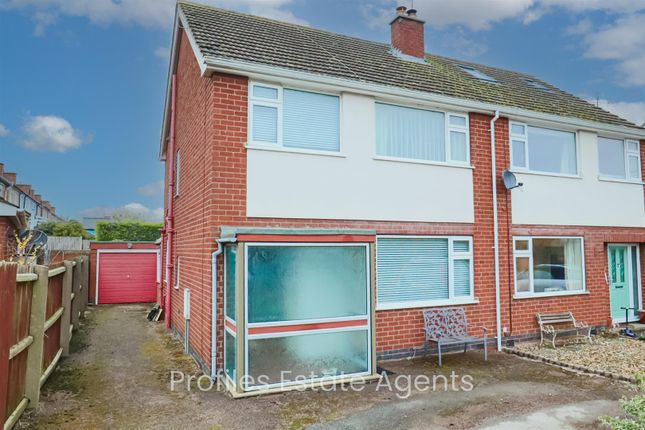 Thumbnail Semi-detached house for sale in St. Helens Close, Sharnford, Hinckley