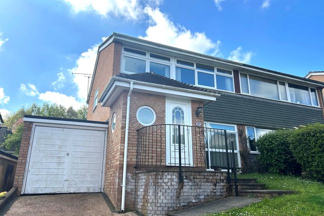 Thumbnail Semi-detached house to rent in Carlton Road, Broadfields, Exeter