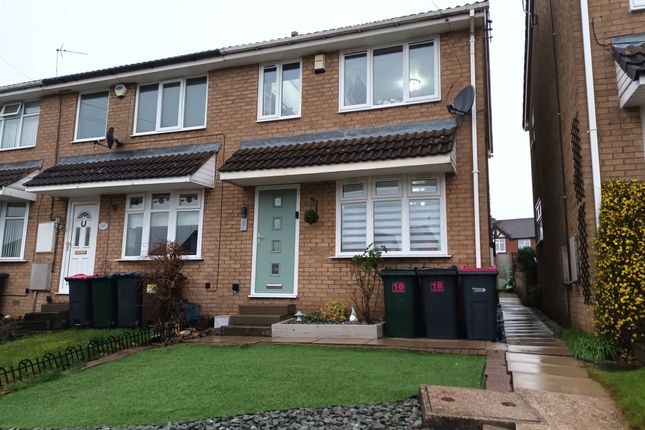Thumbnail End terrace house for sale in Pickering Crescent, Swallownest, Sheffield