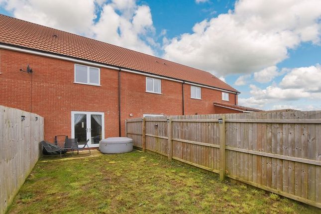 Terraced house for sale in The Meadows, Langworth, Lincoln