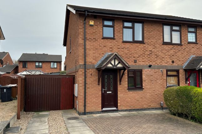 Thumbnail Semi-detached house to rent in Marywell Close, Hinckley
