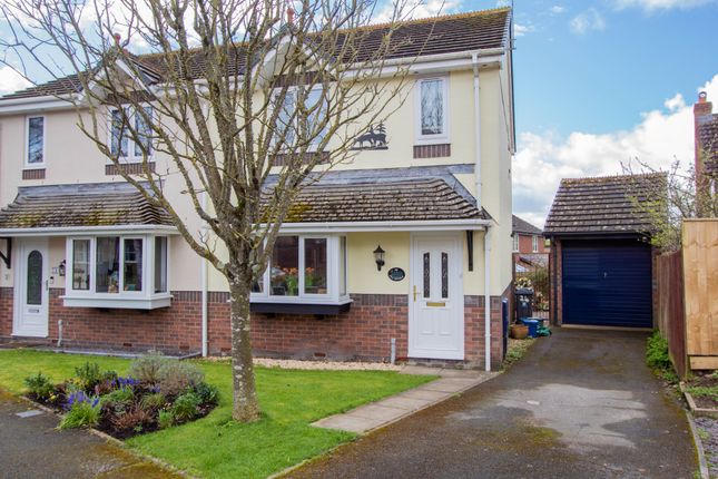 Semi-detached house for sale in The Signals, Feniton, Honiton