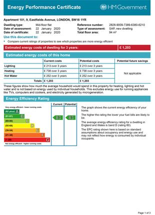 Flat for sale in Riverside Quarter, Wandsworth, London