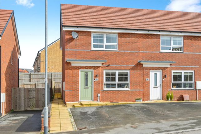 Thumbnail End terrace house for sale in Adams Way, Hednesford, Cannock, Staffordshire