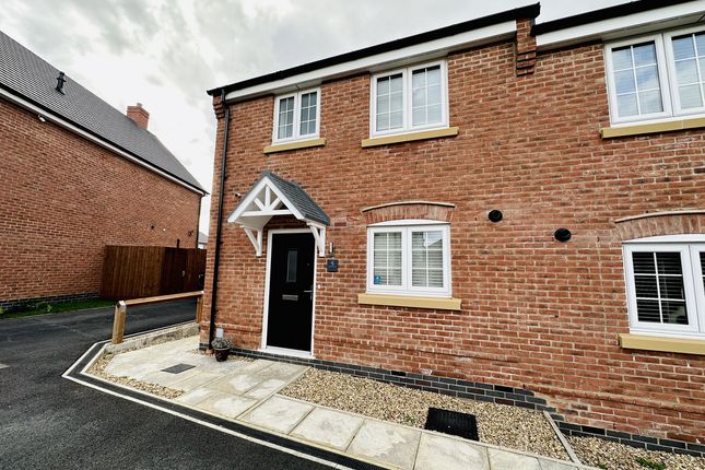 Thumbnail Semi-detached house for sale in Holt Way, Littlethorpe
