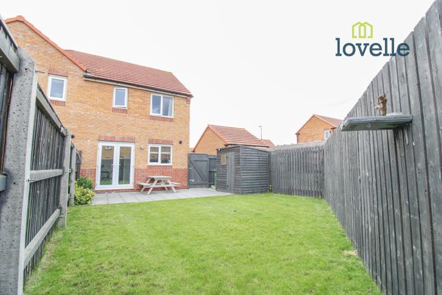 Semi-detached house for sale in West Marsh Close, Grimsby