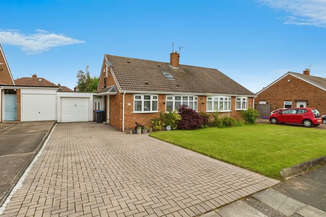 Thumbnail Semi-detached bungalow for sale in Sledmere Drive, Middlesbrough