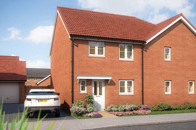 Thumbnail Semi-detached house for sale in "The Eveleigh" at Rudloe Drive Kingsway, Quedgeley, Gloucester