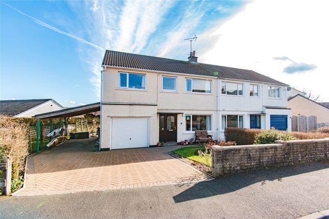Thumbnail Semi-detached house for sale in 8 Lowscales Drive, Cockermouth, Cumbria