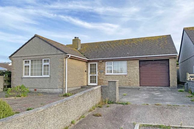 Thumbnail Detached bungalow for sale in St Pirans Parc, Porthleven, Cornwall