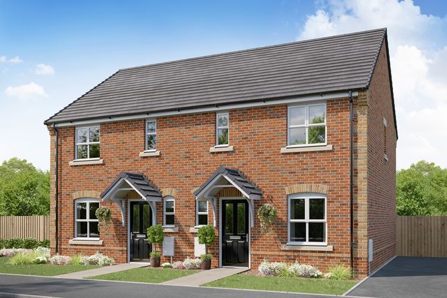 Thumbnail Semi-detached house for sale in "The Danbury" at High Road, Weston, Spalding
